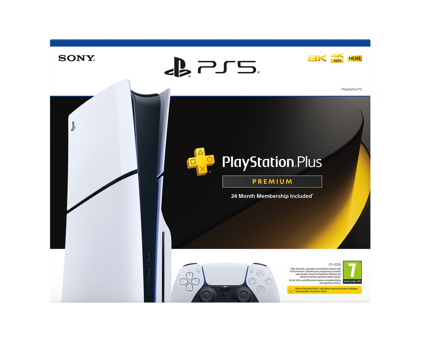PlayStation 5 Console & PS Plus Premium 24 Month Membership