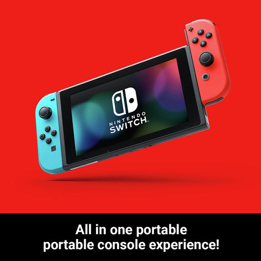 Nintendo Switch Console - Neon with improved battery