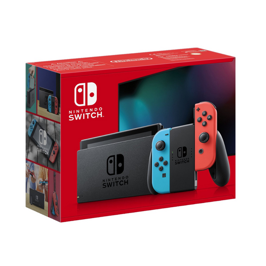 Nintendo Switch Console - Neon with improved battery
