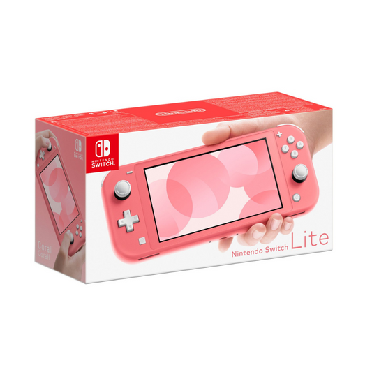 Nintendo Switch Lite Handheld Console - Coral