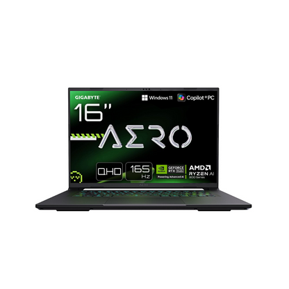 Gigabyte AERO X16 16in R9 32GB1TB RTX 5070 Gaming Laptop